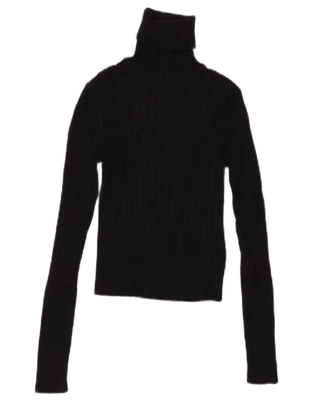 Sweter damski Zara z okrągłym dekoltem UK 12, średni czarny