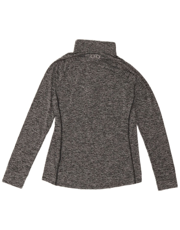 Damski dres Under Armour Heat Gear Pullover Top UK 12 Średni Szary