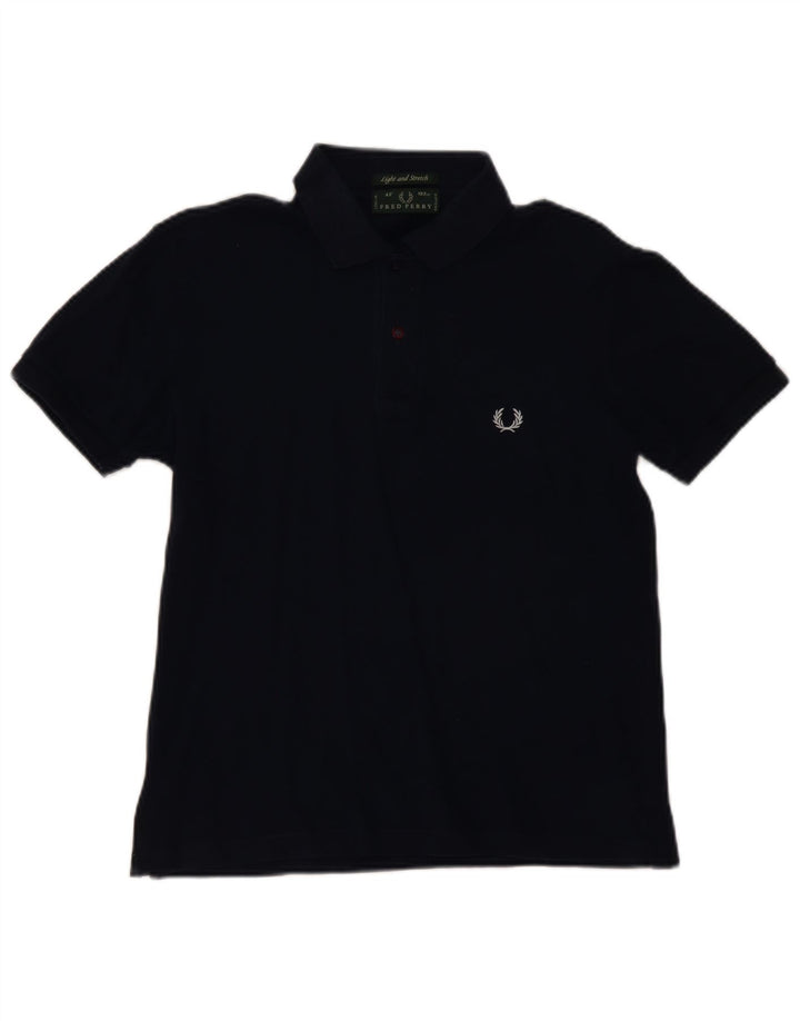Męska koszulka polo Fred Perry, średnia, granatowa, bawełniana