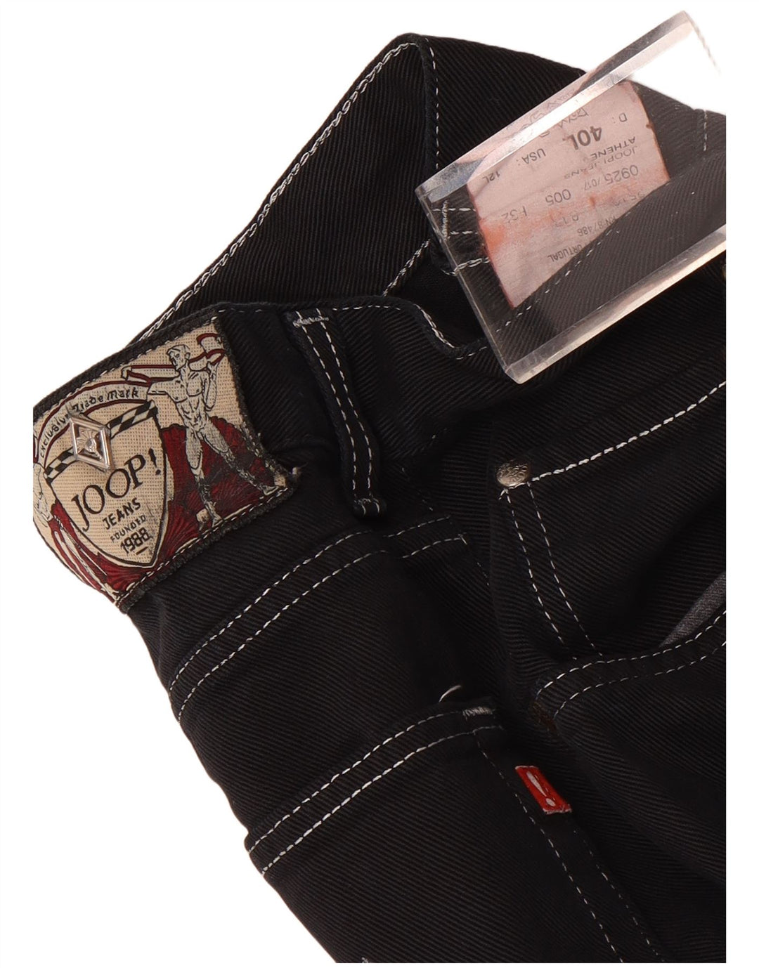 Damskie jeansy Joop z wysokim stanem, EU 40 Medium W26 L30, czarne
