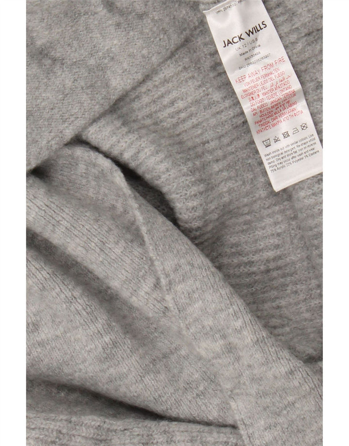 Sweter damski Jack Wills Oversized Longline Cardigan UK 12 Średni Szary