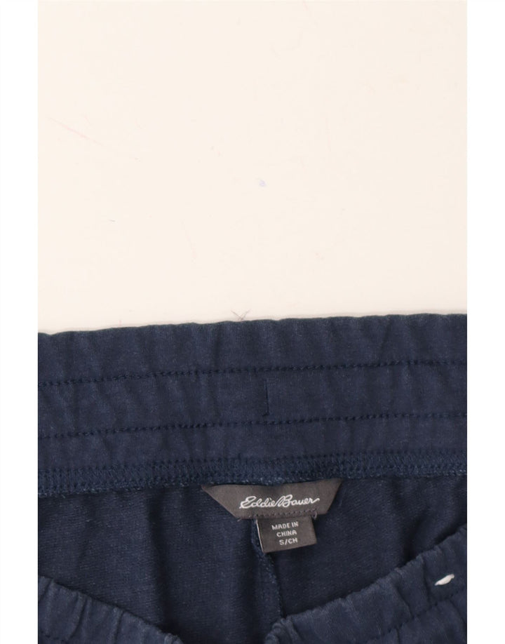EDDIE BAUER Womens Sport Shorts UK 10 Small Blue Cotton Vintage Eddie Bauer and Second-Hand Eddie Bauer from Messina Hembry 