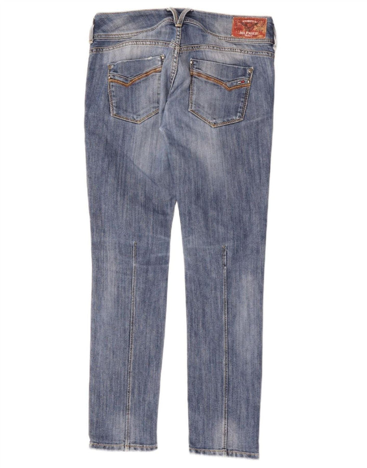 Damskie jeansy slim TOMMY HILFIGER W29 L30 Niebieskie bawełniane