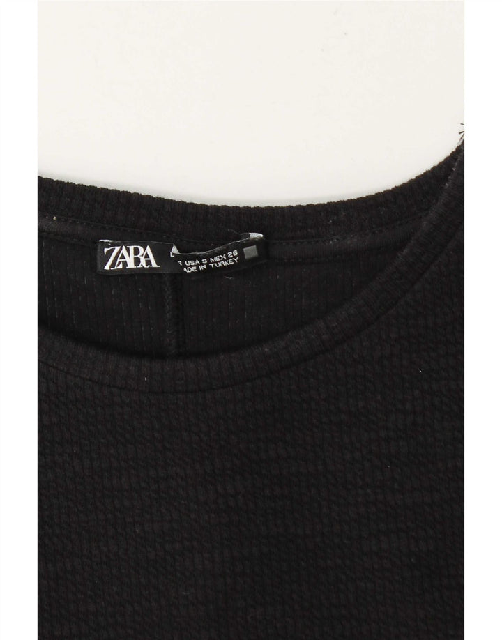 Damska sukienka bez rękawów Zara UK 10, mała czarna