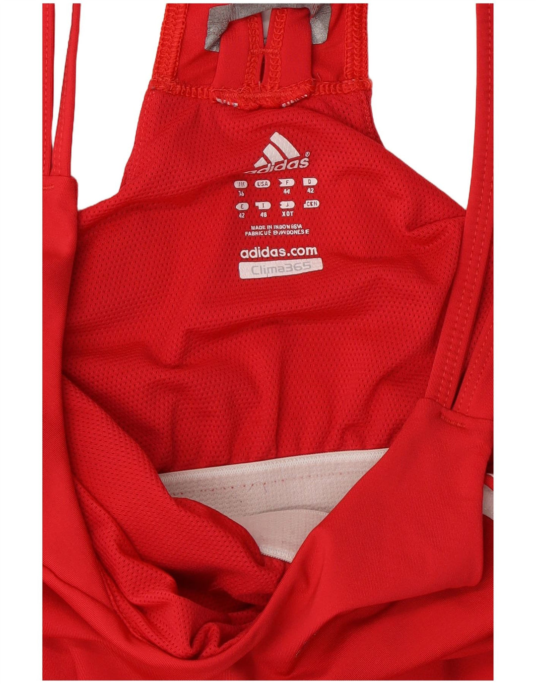 ADIDAS Womens Clima 365 Vest Top UK 16 Large  Red
