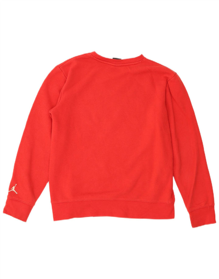 Chłopięcy sweter z grafiką Jordan 13-14 lat XL, czerwony