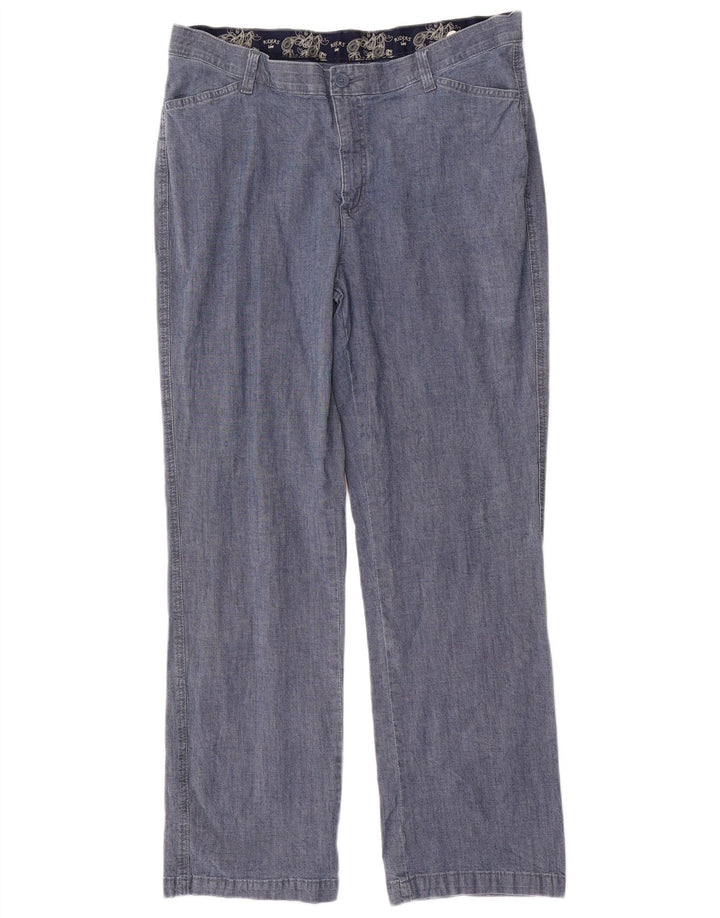 Spodnie damskie LEE Riders z wysokim stanem US 18 2XL W36 L31 Niebieskie