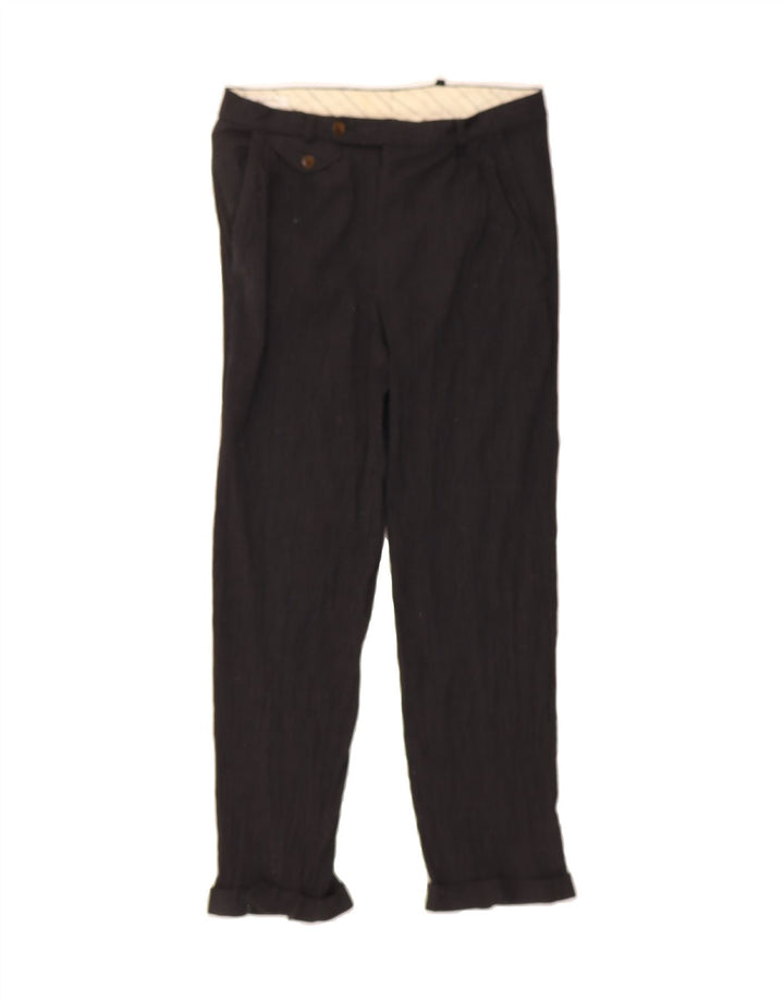 ANGELO LITRICO Womens Straight Suit Trousers IT 44 Medium W30 L28 Grey Vintage Angelo Litrico and Second-Hand Angelo Litrico from Messina Hembry 
