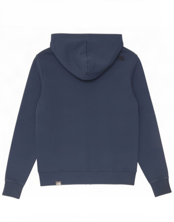 Męski sweter z kapturem i zamkiem The North Face XS, granatowy, bawełniany