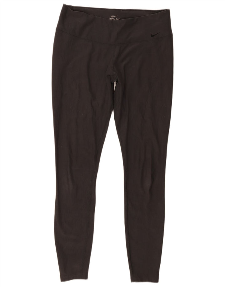 Legginsy damskie Nike Dri Fit UK 16, duże, szare