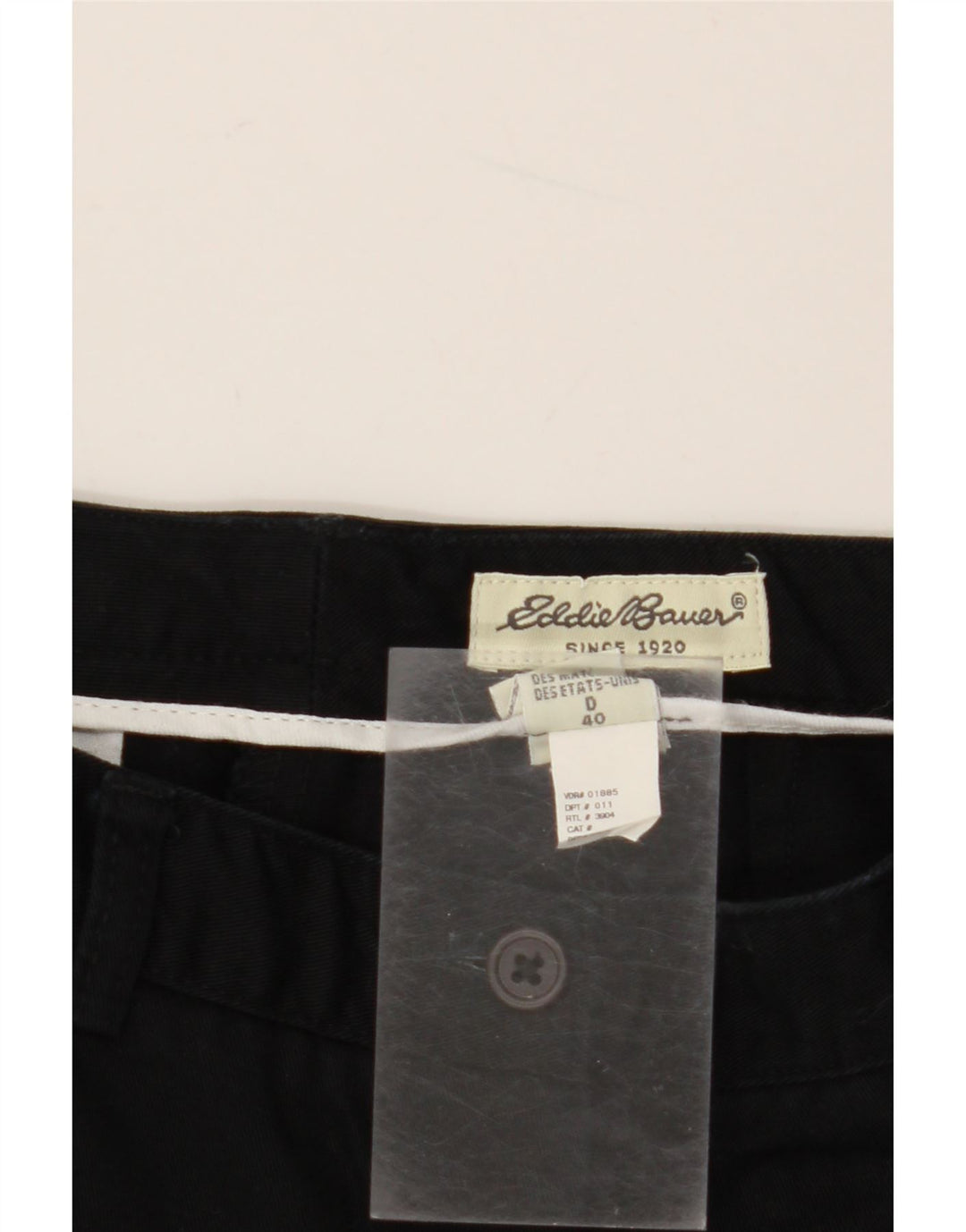 Spodnie damskie EDDIE BAUER Straight Chino EU 40 Medium W30 L30 Black