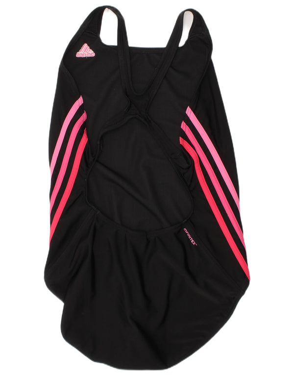 Damskie stroje kąpielowe Adidas XL w czarne paski, nylonowe sportowe