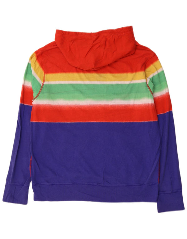 Męski sweter z kapturem Polo Ralph Lauren, duży, wielokolorowy, bawełniany w paski