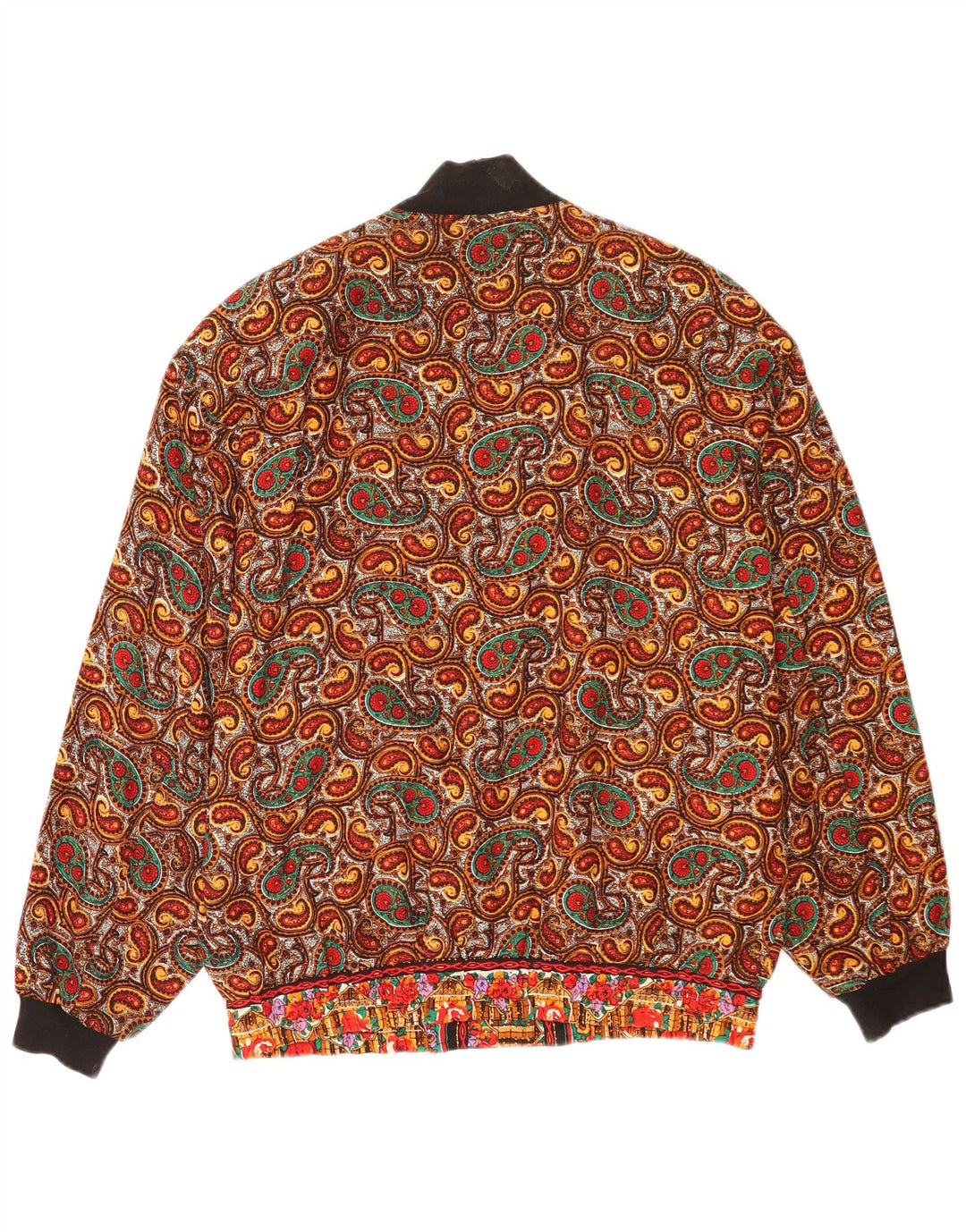 Damska kurtka bomberka oversize Astor EU 36/38, mała, wielokolorowa paisley