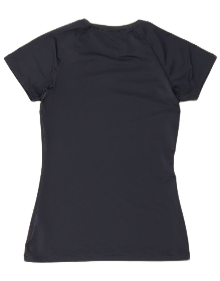 Damska koszulka Nike Dri Fit Top UK 12, średni granatowy poliester