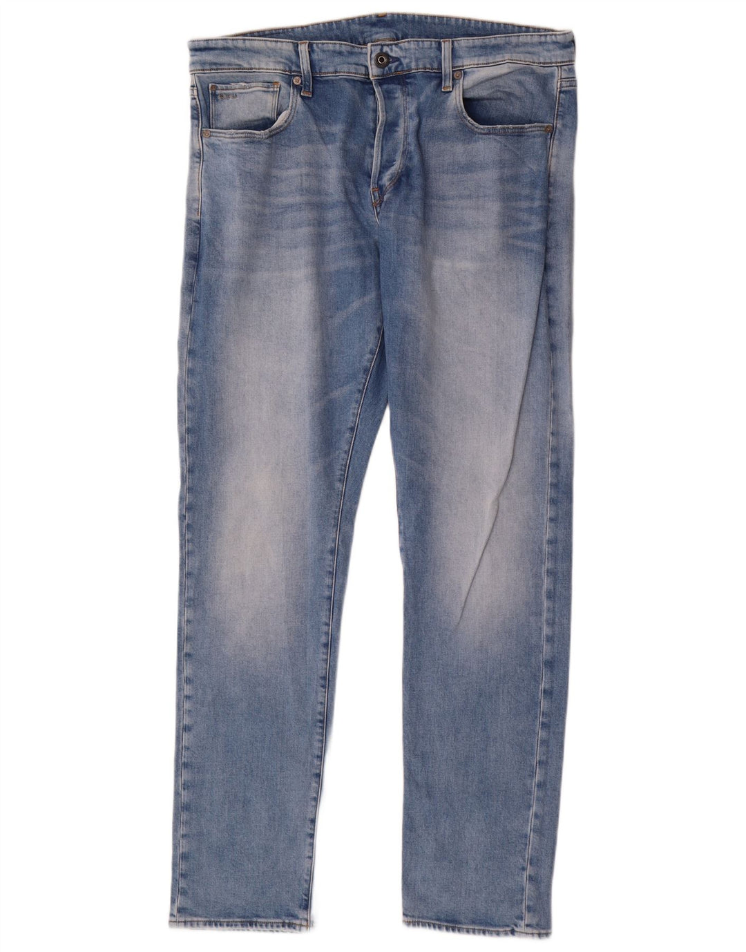 Męskie jeansy slim G-Star W36 L34 Niebieskie bawełniane