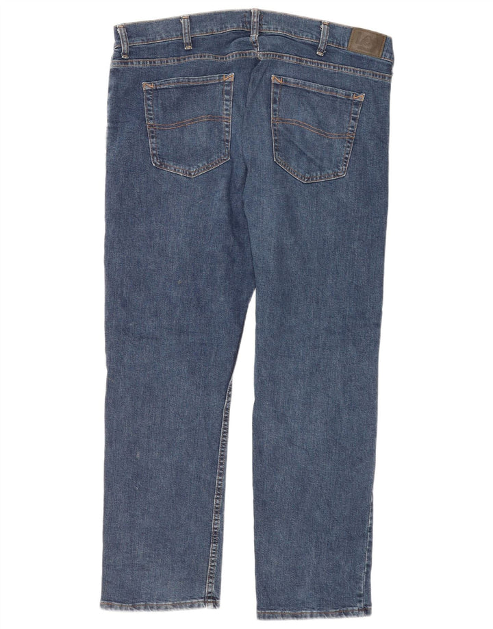 Męskie jeansy Lee Slim W38 L30 Niebieskie bawełniane