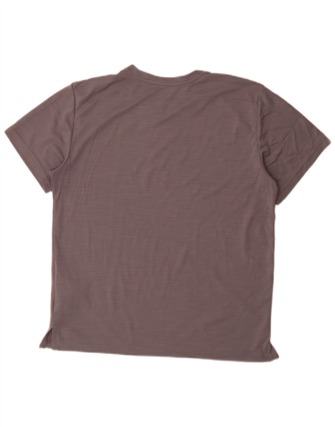 Męski T-shirt Nike Dri Fit Top, średni szary, nakrapiany poliester