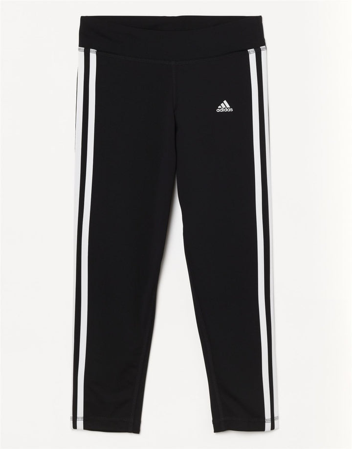 Legginsy damskie Adidas UK 0/2 2XS Czarny poliester