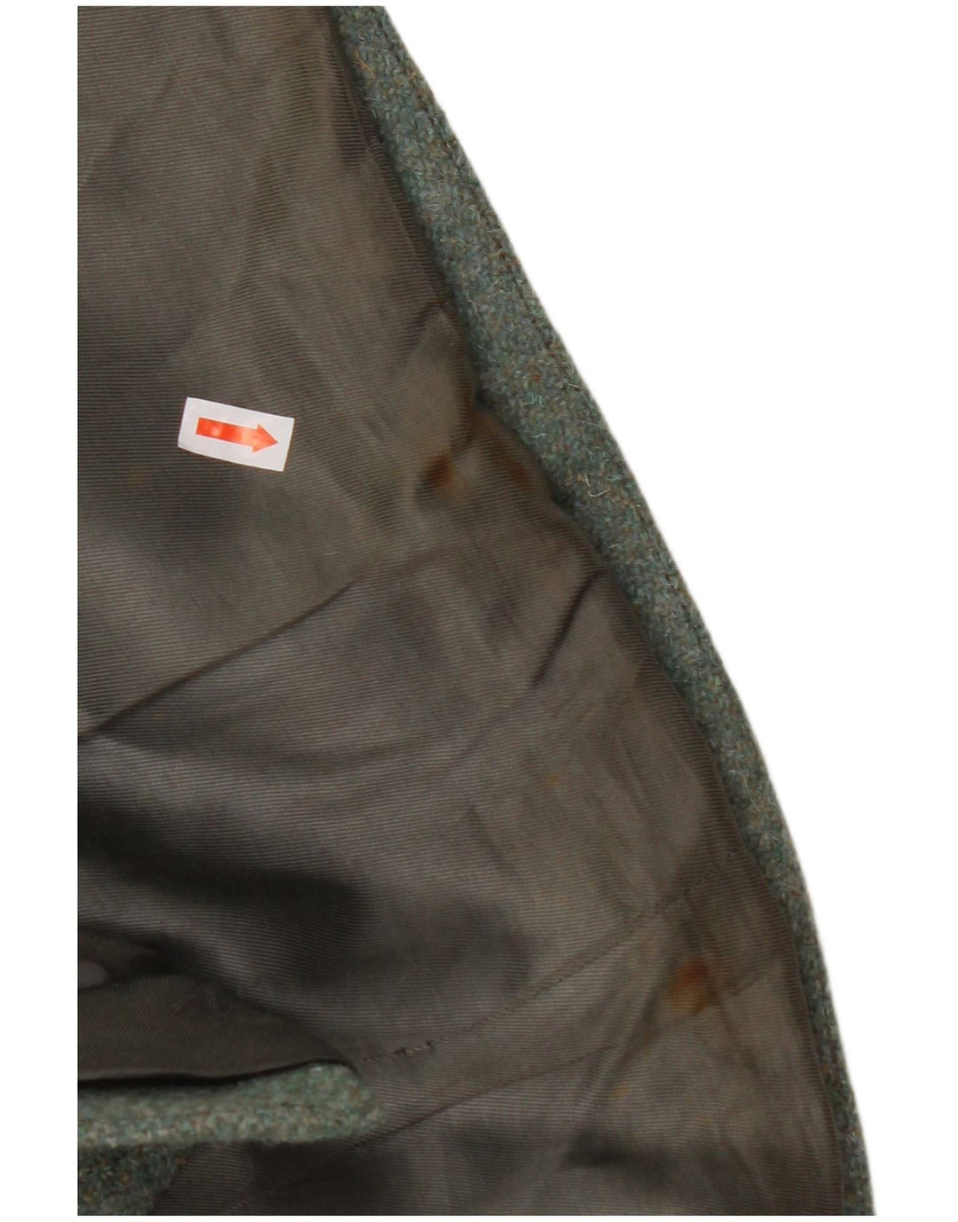 Męska marynarka BURTON zapinana na 2 guziki, UK 38, średnia zielona dziewicza wełna