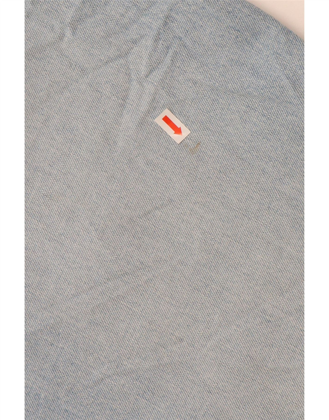 Damska spódnica dżinsowa z wysokim stanem TOMMY HILFIGER US 10, duża, W30, niebieska bawełna