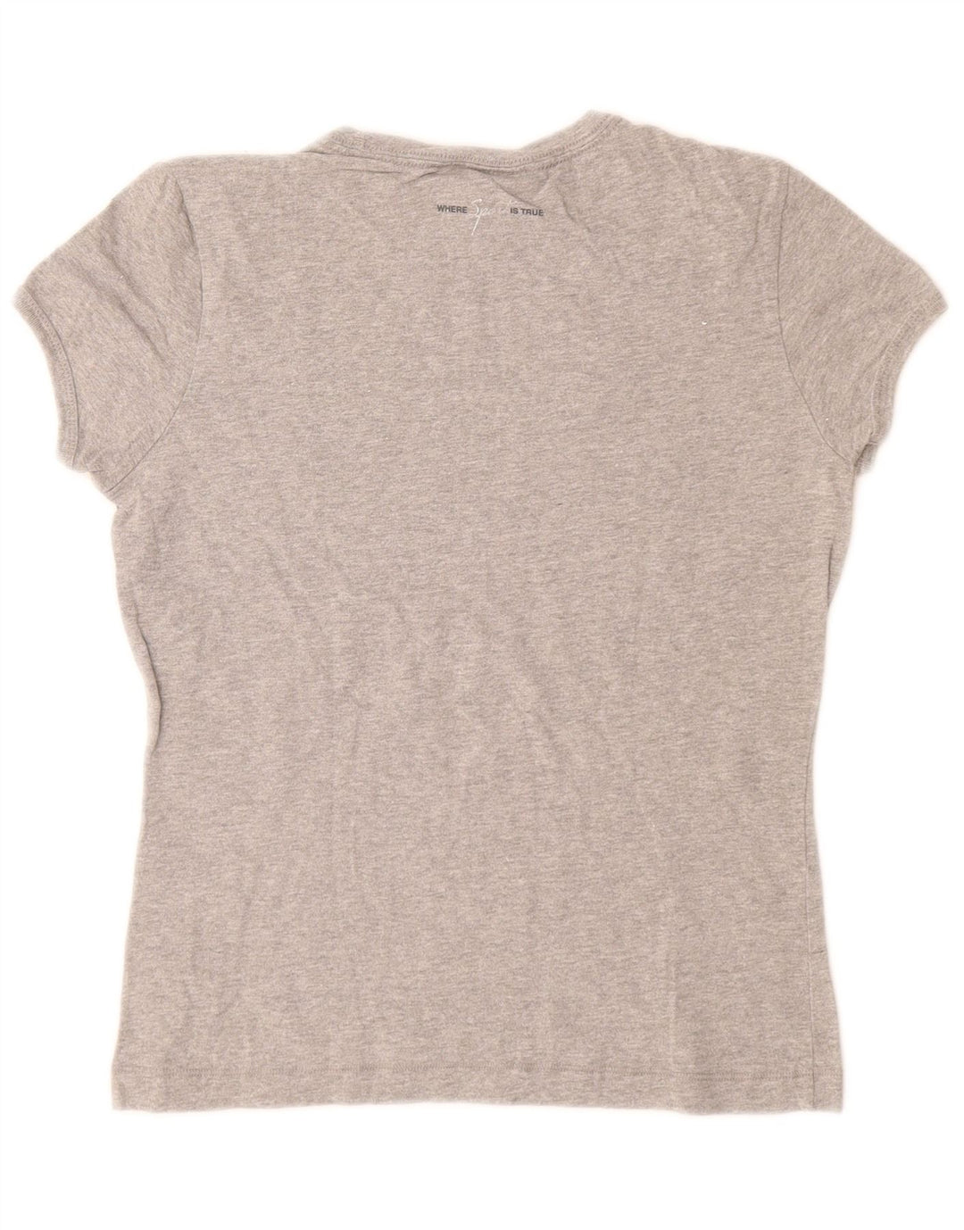 Damska koszulka z grafiką CHAMPION Heritage Classics Top UK 12 Medium Grey