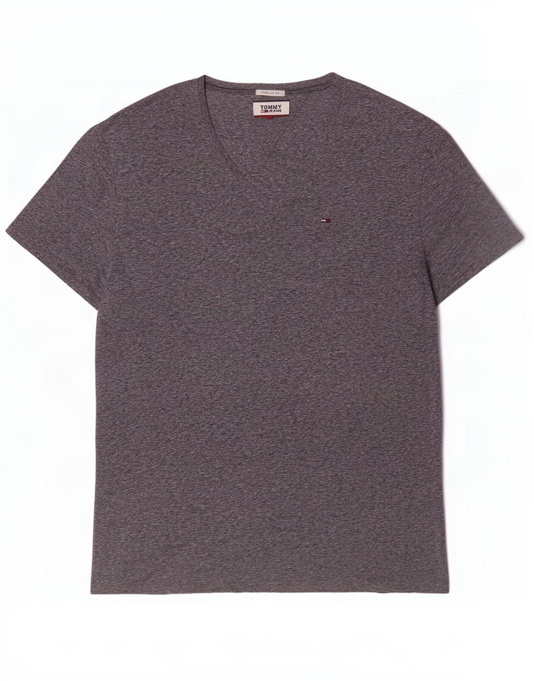 Męska koszulka T-shirt o regularnym kroju Tommy Hilfiger, XL, szary, nakrapiany poliester