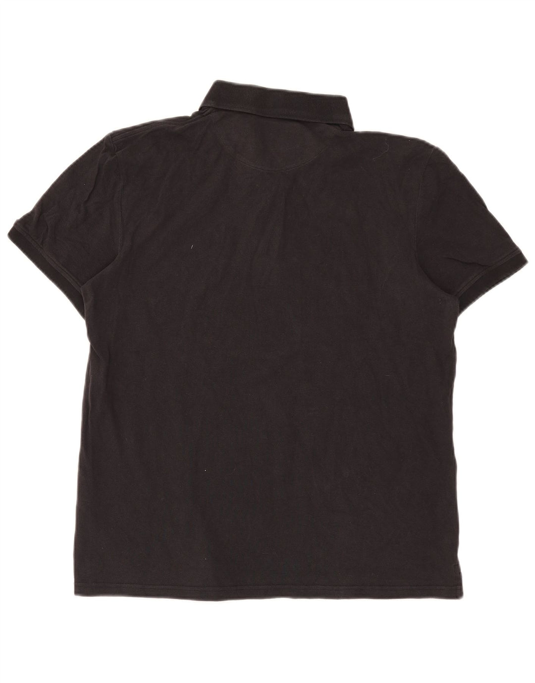 Męska koszulka polo Lyle & Scott, duża, czarna, bawełniana
