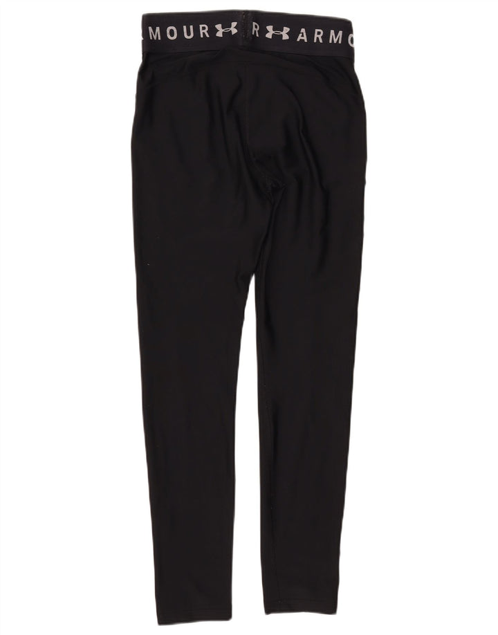 Damskie legginsy UNDER ARMOUR Heat Gear Graphic UK 12, średnie czarne