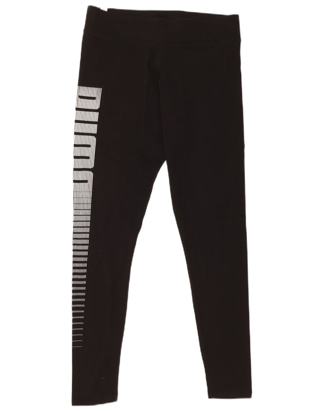 Damskie legginsy Puma Graphic UK 16, duże, czarne, bawełniane