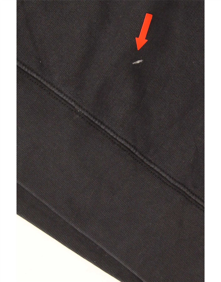 Męski sweter z kapturem z grafiką Levi's, średni czarny, bawełniany