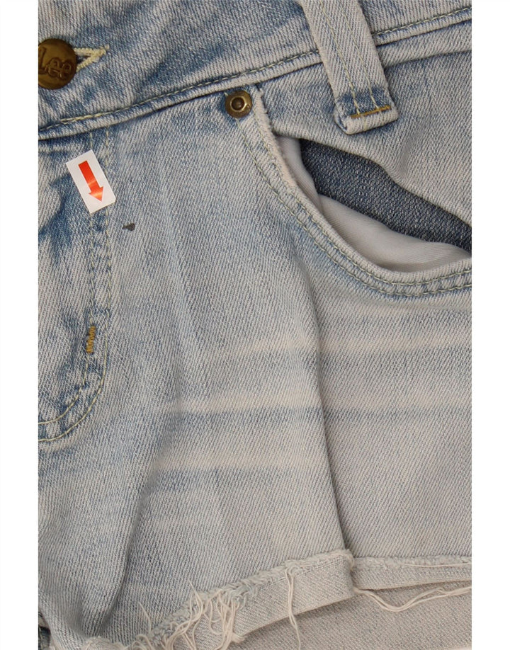 Damskie spodenki jeansowe Lee W32, duże, niebieskie