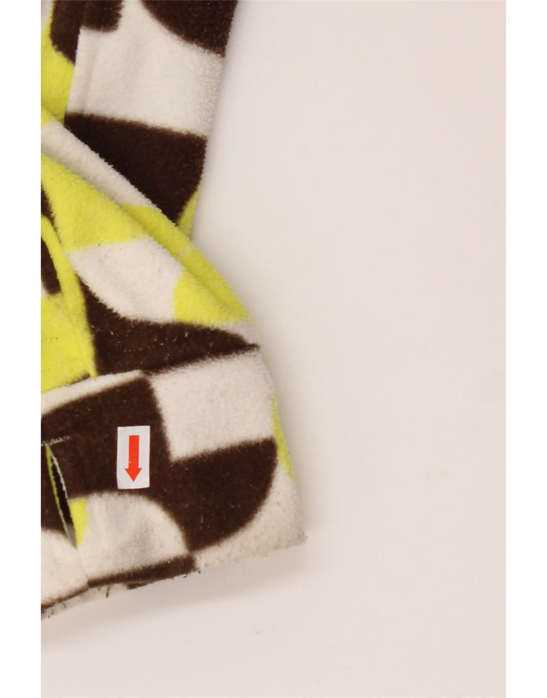 Damska kurtka polarowa z kapturem CHIEMSEE UK 18 XL, wielokolorowa, geometryczna