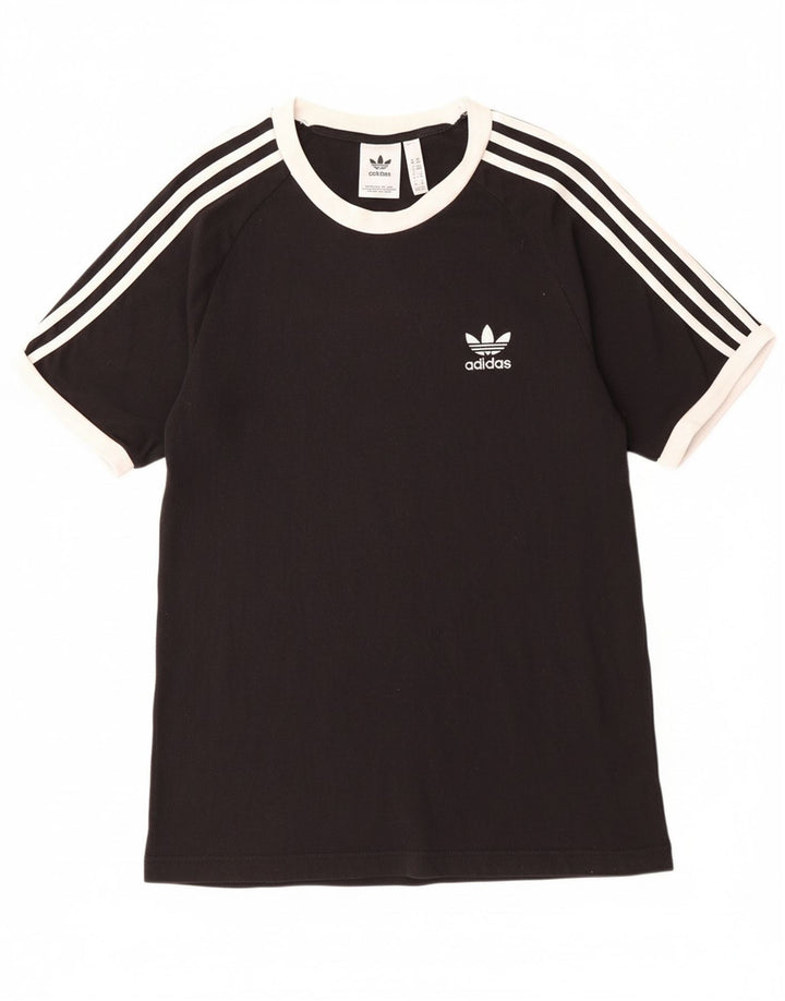 ADIDAS Mens T-Shirt Top Medium Black