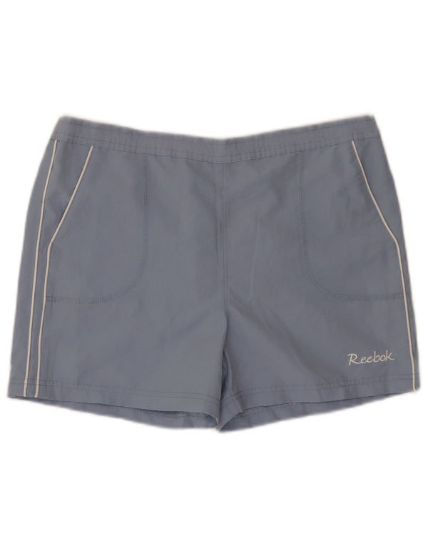 Spodenki sportowe Reebok Dziewczęce Regular Sport 14-15 lat XL Niebieskie, poliestrowe