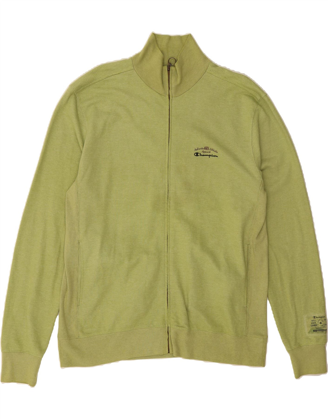 CHAMPION Mens Tracksuit Top Jacket XL Green Cotton Vintage Champion and Second-Hand Champion from Messina Hembry 