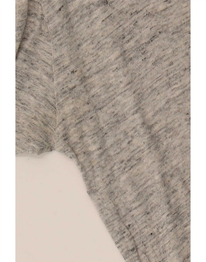 Damski top Massimo Dutti z długim rękawem UK 12, średnioszary, nakrapiany