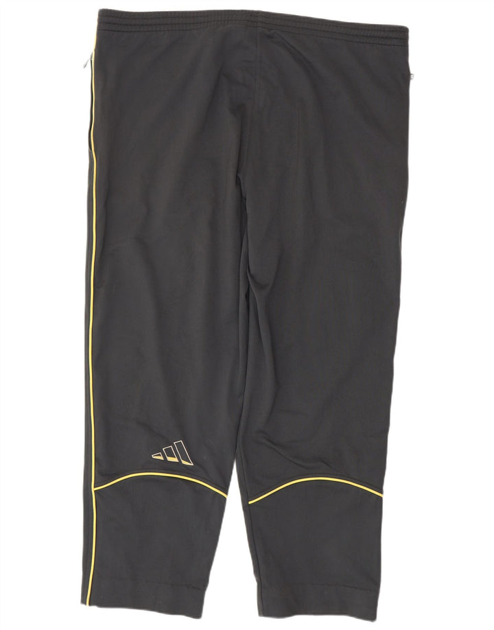 Męskie spodnie dresowe Adidas UK 46/48 XL Szary poliester