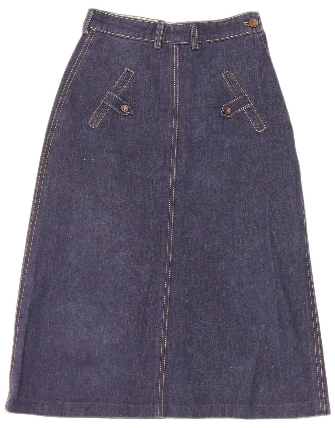 Damska spódnica jeansowa VINTAGE Graphic W22 2XS niebieska