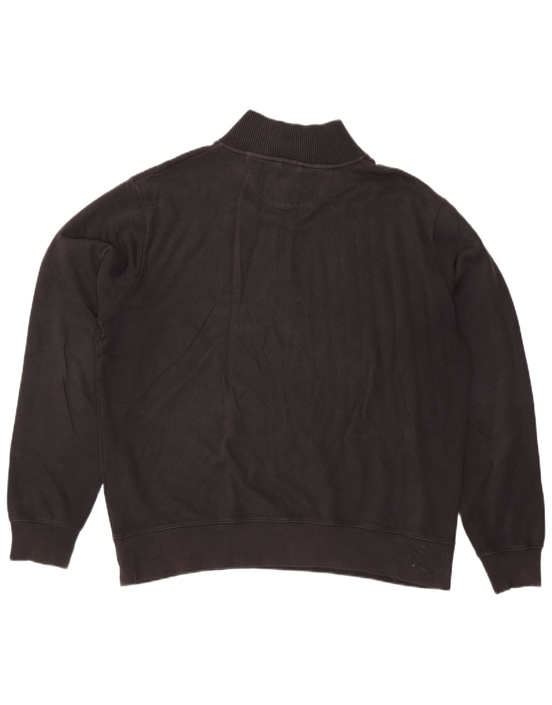 Męski sweter z zamkiem błyskawicznym Gant 2XL, czarny, bawełniany
