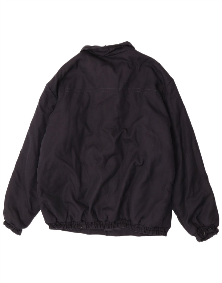 Vintage męska kurtka bomber UK 42 XL granatowa