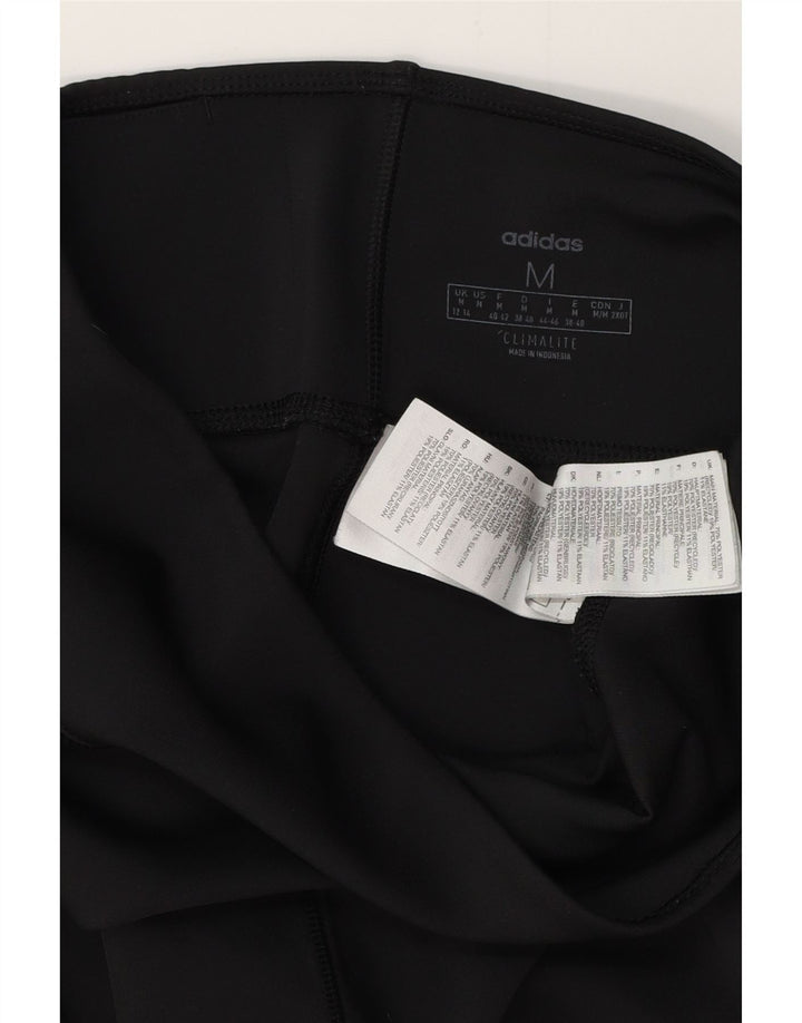 Damskie legginsy ADIDAS Climalite UK 12/14, średni czarny poliester