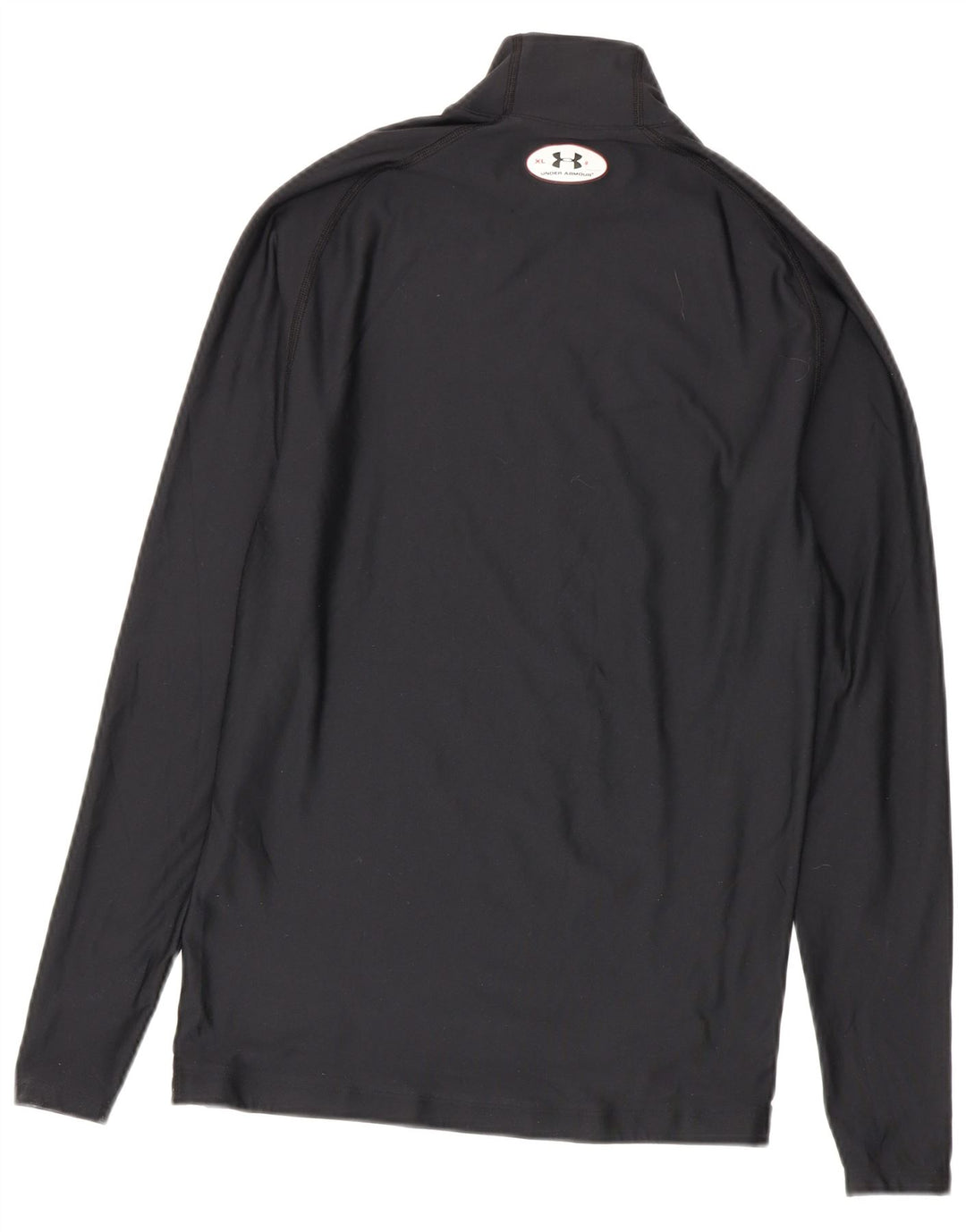 Męska koszulka męska Cold Gear z długim rękawem, XL, Under Armour, czarna, poliestrowa