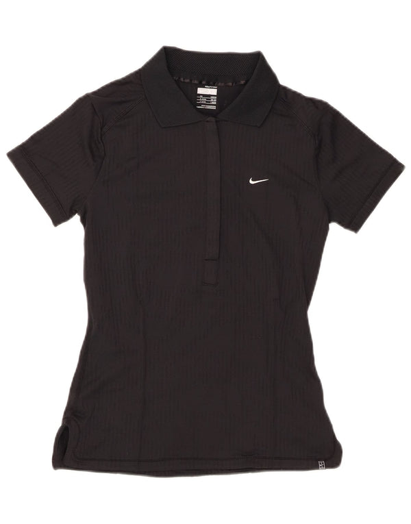 Damska koszulka polo Nike UK 6/8 XS czarna