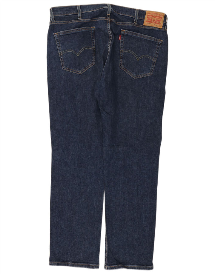 Męskie proste dżinsy Levi's W38 L30 Niebieskie bawełniane