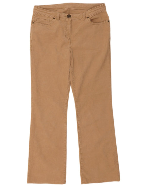 Spodnie sztruksowe Marks & Spencer Damskie UK 12 Medium W32 L29 Beżowe