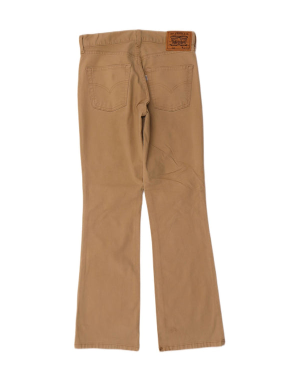 Męskie spodnie Levi's 525 Bootcut W30 L32 Beżowa bawełna