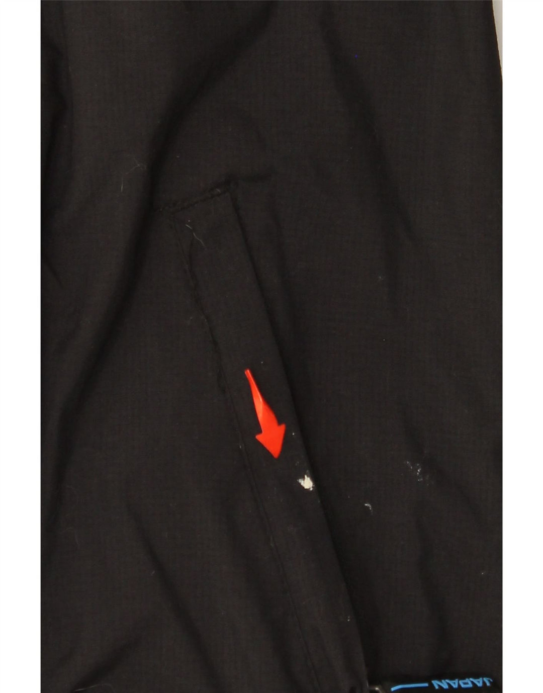 Damska kurtka wiatrówka z kapturem SUPERDRY UK 16, duża, czarna nylonowa