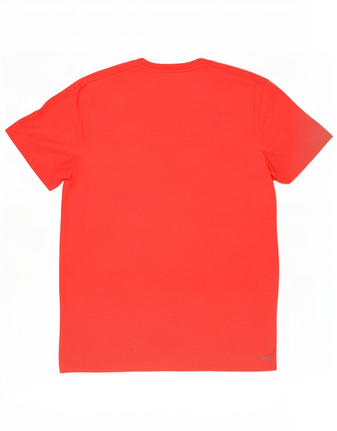 Adidas Męski T-shirt Slim Fit Top Duży Czerwony Poliester