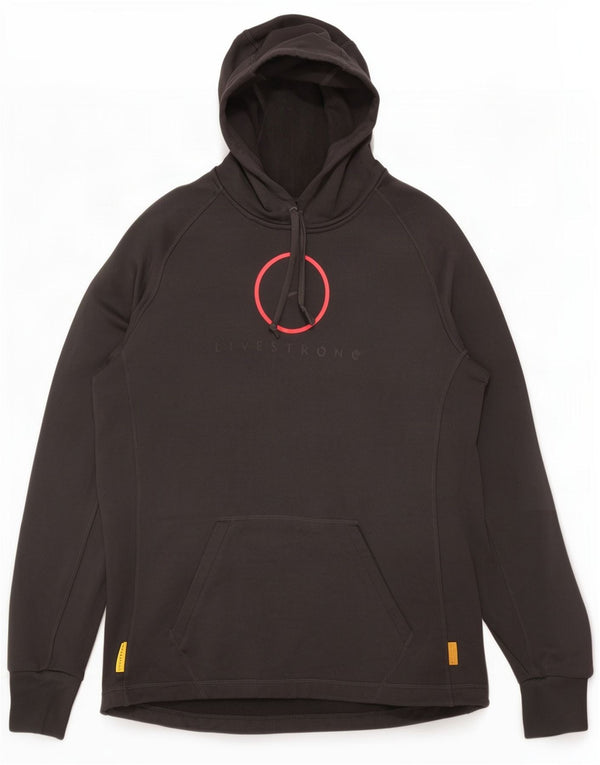 Męska bluza z kapturem Nike Therma-Fit Graphic, średnioszara